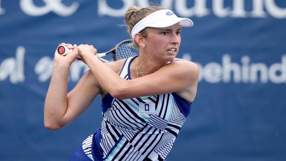 Belgian Tennis Player Elise Mertens